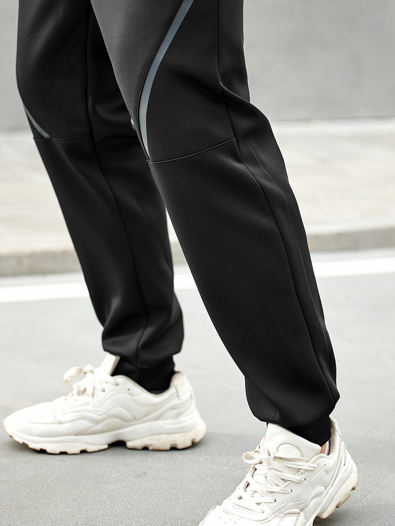 Drawstring Sweatpants Loose Fit Pants Men's Casual Joggers For Men Winter Fall Running Jogging